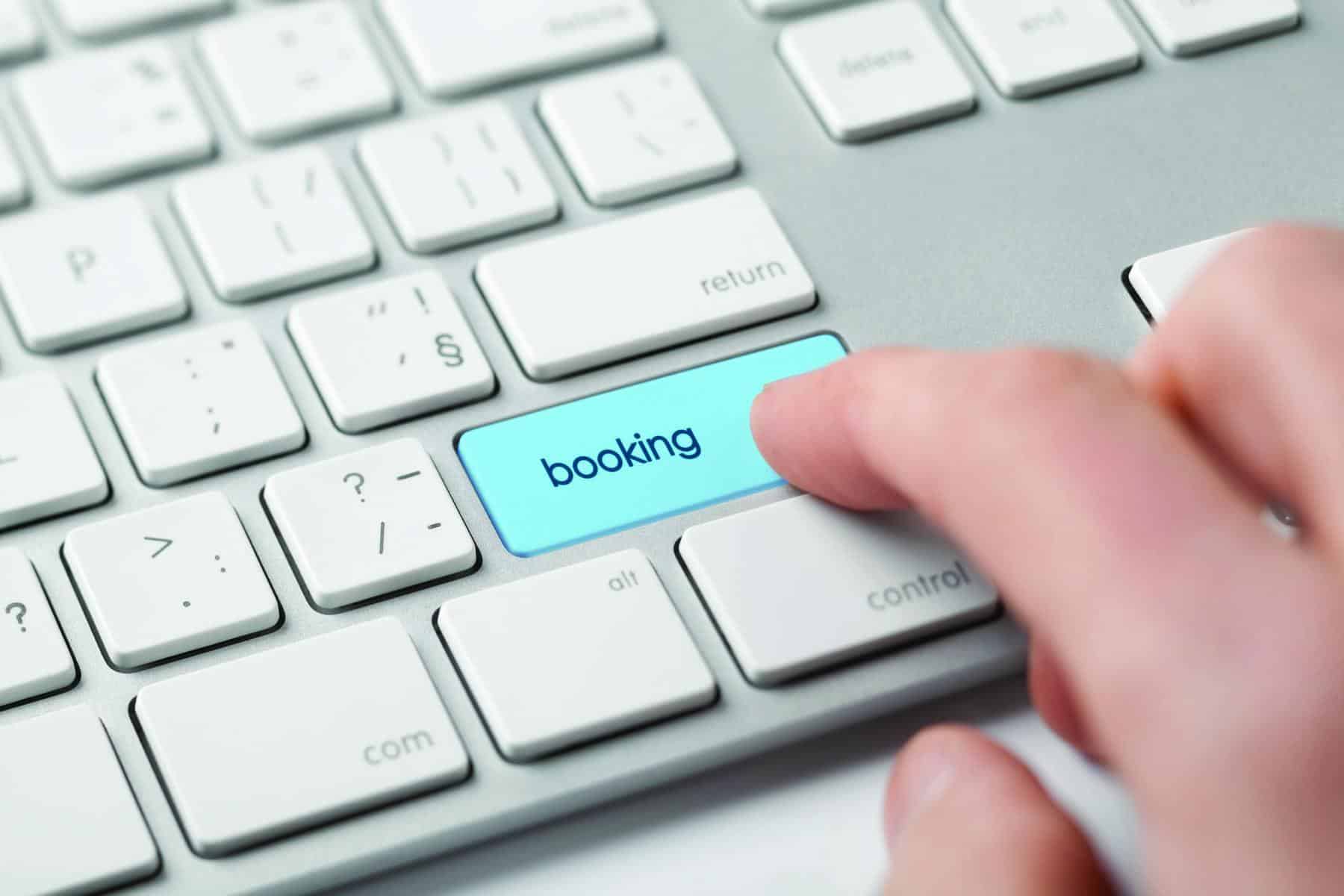 Online booking concept