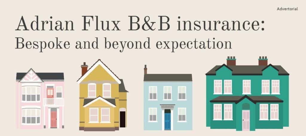 Adrian Flux Bed & Breakfast Insurance - Bespoke and Beyond expectation