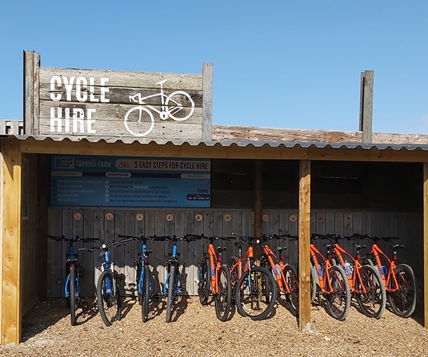 Cycle Hire at Tapnell Farm