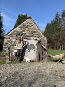 Stef-and-Simon-keen-DIYers-and-proud-owners-of-Kilmartin-Castle