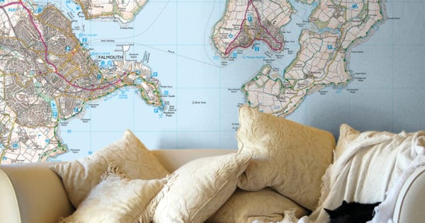 Love Maps On - Create the Wow Factor with stunning wallmap