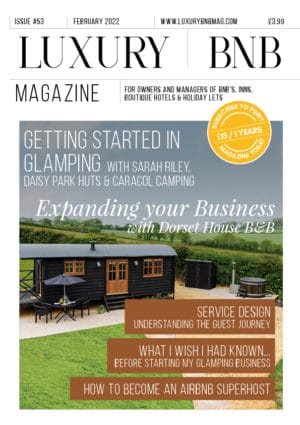 February Front Cover - Luxury BnB Magazine