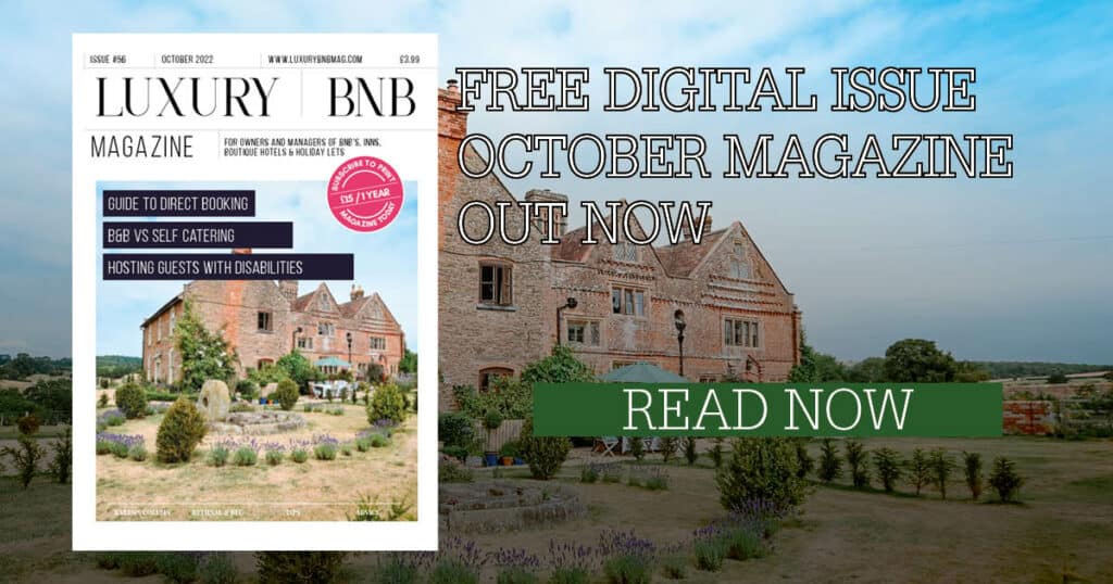 Free Digital Version of Luxury BnB Magazine